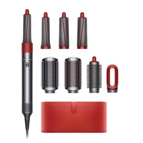Стайлер Dyson Airwrap HS01 с чехлом и насадками (красный) для разных типов волос