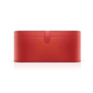 Чехол из экокожи красный