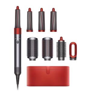 Стайлер Dyson Airwrap HS01 с чехлом и насадками (красный) для разных типов волос