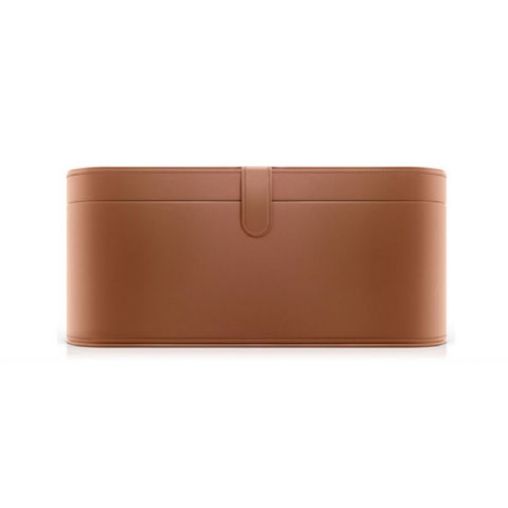 Чехол из экокожи коричневый