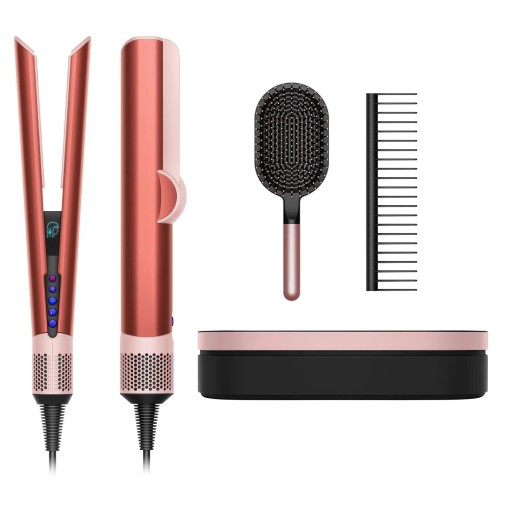 Выпрямитель Dyson Airstrait HT01 Клубнично-бронзовый/Румяно-розовый + Бокс чехол