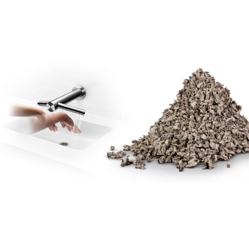 Сушилка для рук Airblade Wash+Dry short hand dryer никель