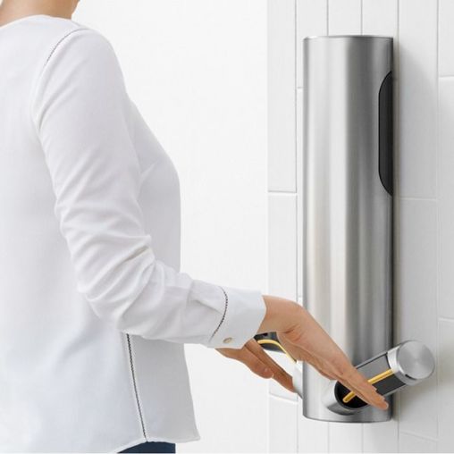 Сушилка для рук Dyson Airblade 9kJ hand dryer никель