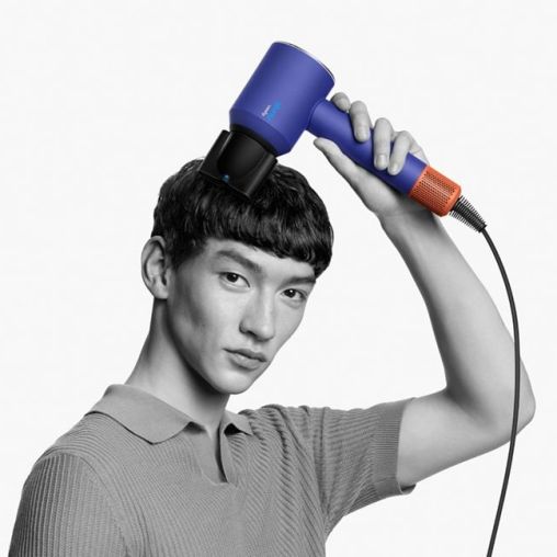 Фен Dyson HD16 Supersonic Nural Vinca Blue Topaz Orange + чехол