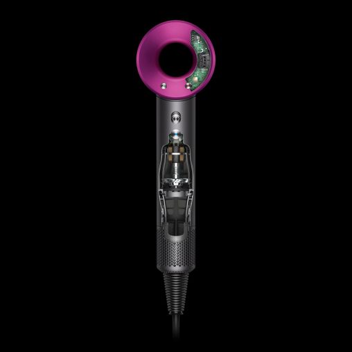 Фен Dyson Supersonic для волос (фуксия) с 4 насадками