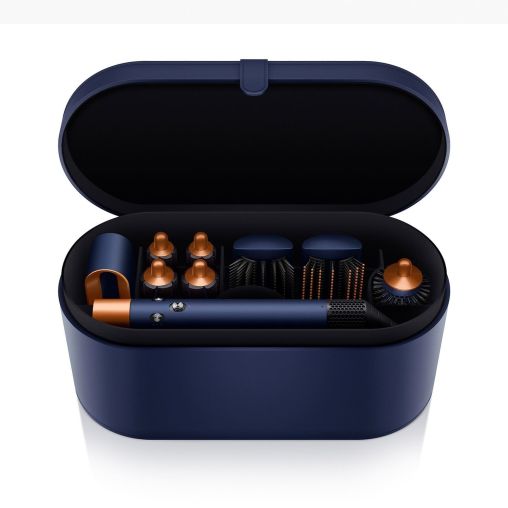 Стайлер Dyson Airwrap HS01 Complete с набором фирменных чехлов и расческами цвет берлинская лазурь