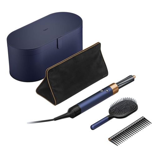 Стайлер Dyson Airwrap HS01 Complete с набором фирменных чехлов и расческами цвет берлинская лазурь
