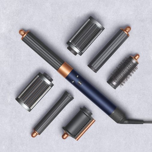 Стайлер Dyson Airwrap HS05 (берлинская лазурь/медь) Complete Long с чехлом