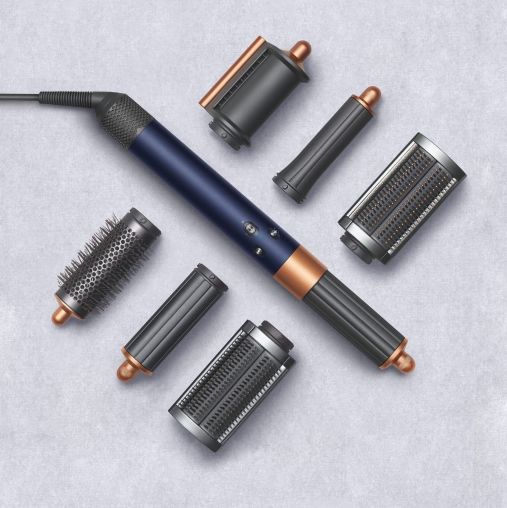 Стайлер Dyson Airwrap HS05 (берлинская лазурь/медь) Complete с чехлом