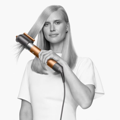 Стайлер Dyson Airwrap HS05 Complete Long оттенка Vinca blue Rosé с кейсом и дорожным чехлом для длинных волос