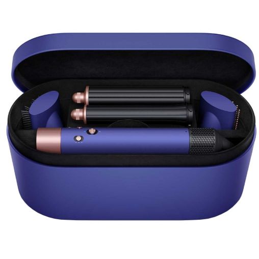 Стайлер Dyson Airwrap HS05 Complete Long оттенка Vinca blue Rosé с кейсом и дорожным чехлом для длинных волос