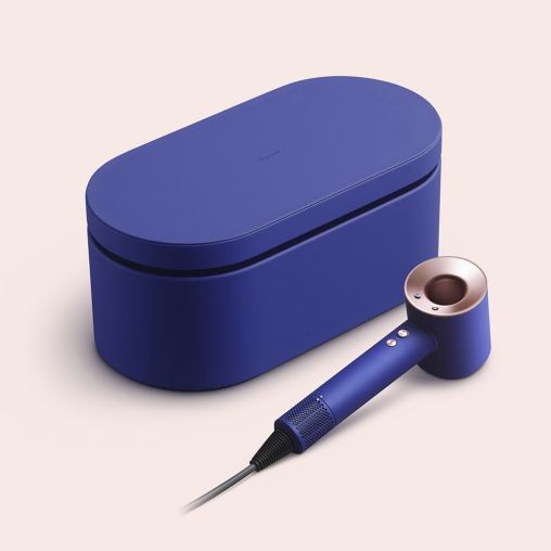 Фен Dyson Supersonic HD08 Vinca blue и Rosé с 5 насадками в боксе