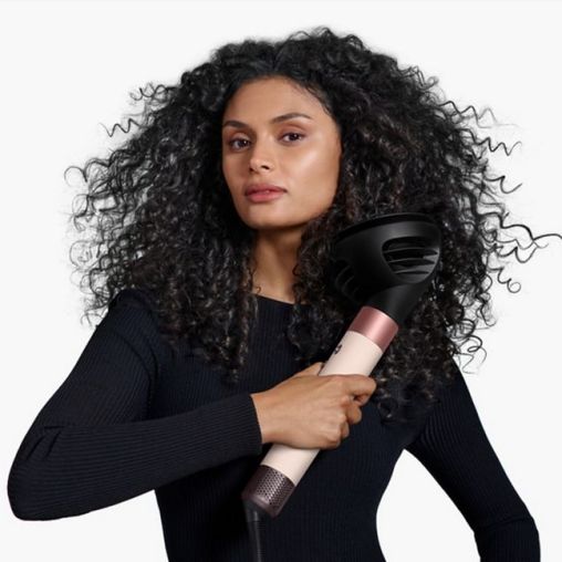 Стайлер Dyson HS08 Airwrap Complete Long Red/Velvet Gold + бокс чехол